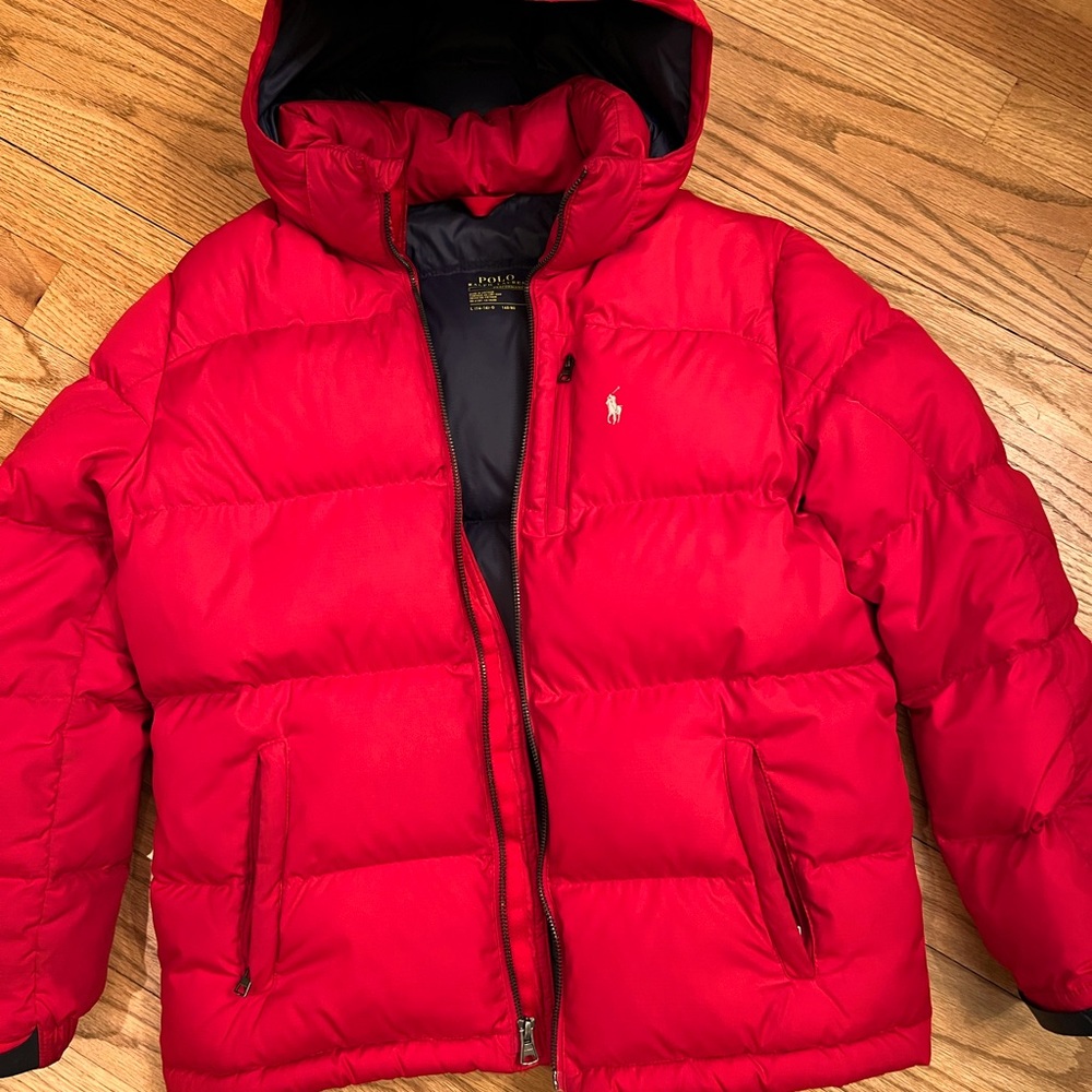Polo Ralph Lauren Youth Boys Down Coat Jacket 14-16 years Large